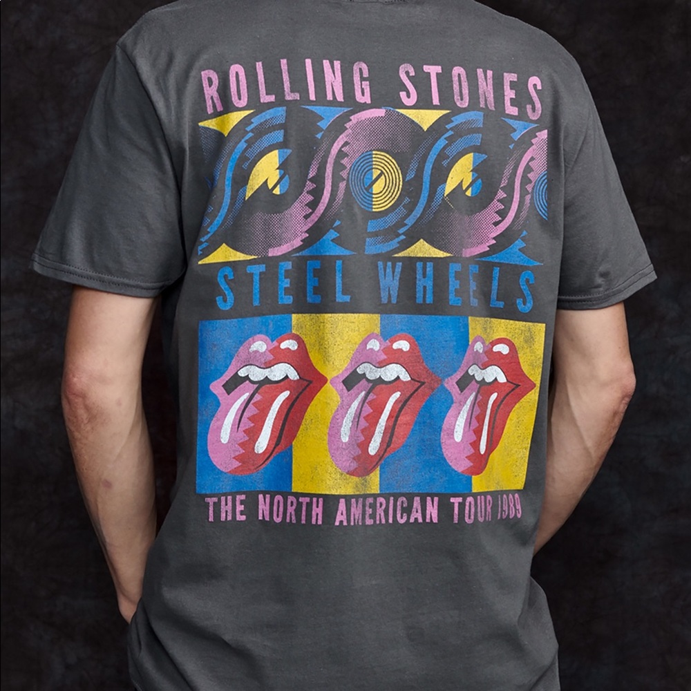 Steel Wheels North American Tour 1989 T-Shirt